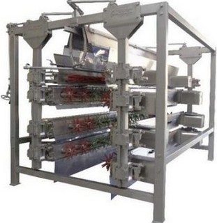 Innovative poultry processing machines by Szlachet-Stal for processing giblets.