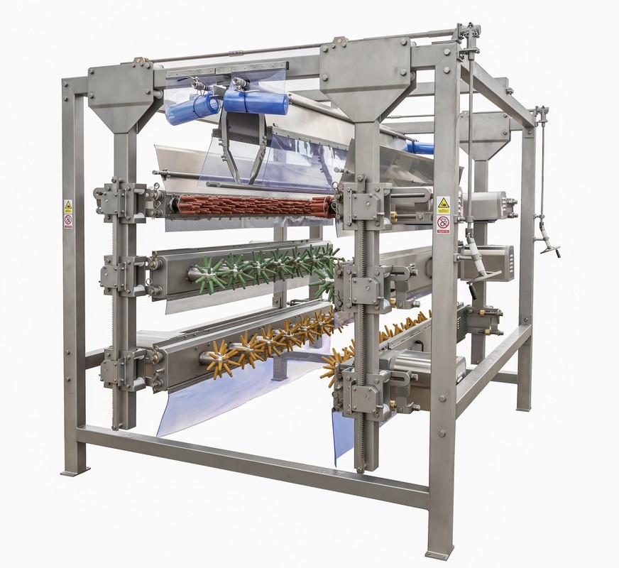 Slaughter and plucking