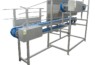 Szlachet-Stal's poultry machinery for efficient live bird reception and defeathering.