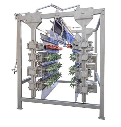 FOUR-ROW TURKEY BEAM PLUCKER